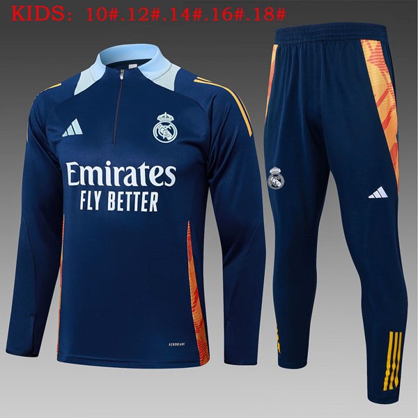 Enfant Sweatshirt Real Madrid 2025-26 Bleu 8